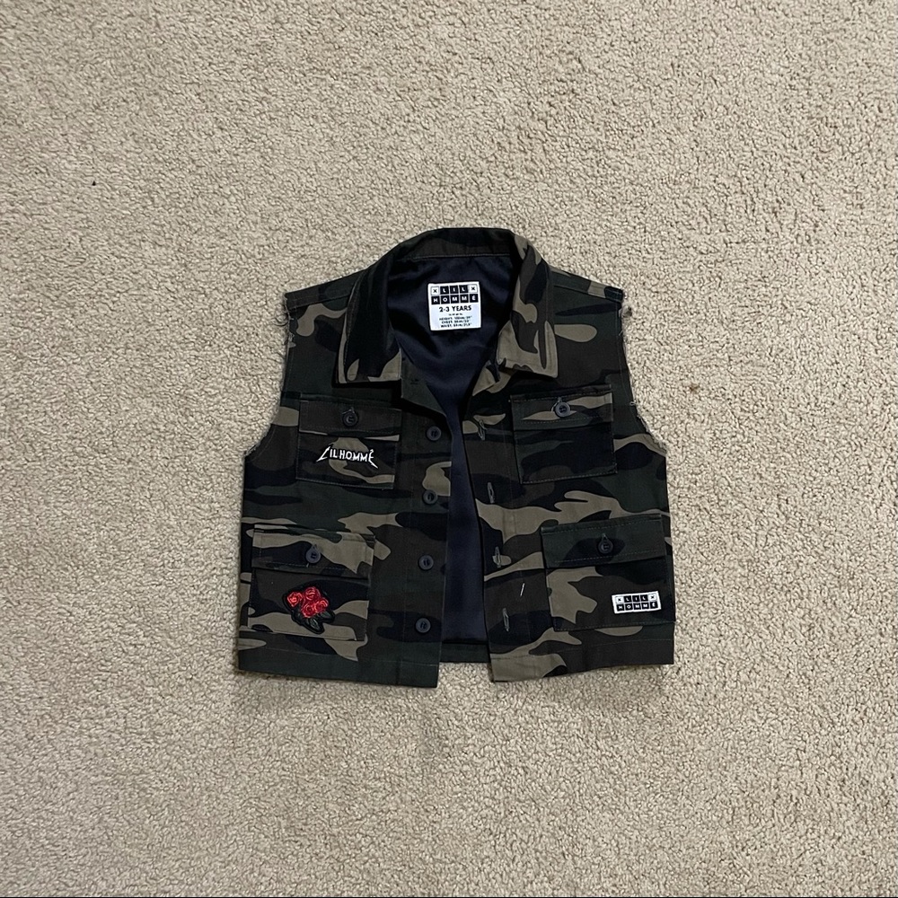 Camo Vest Jacket